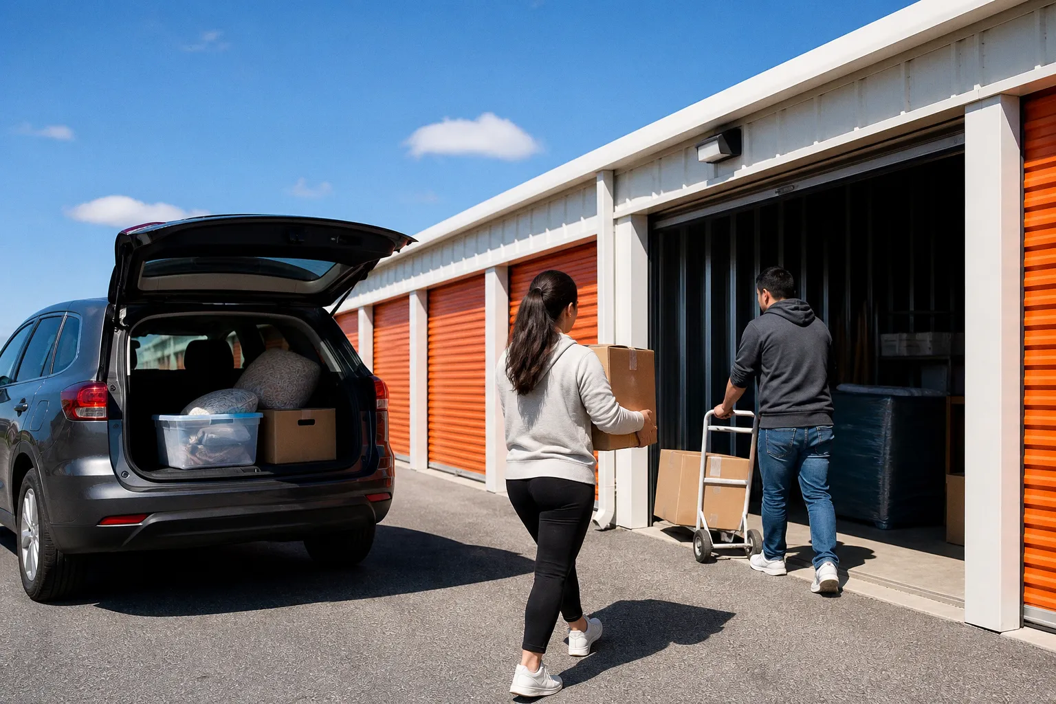 Новый складской комплекс U-Haul в Хот-Спрингсе: 850 ячеек для хранения вещей